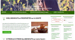 Desktop Screenshot of biomelsante.com